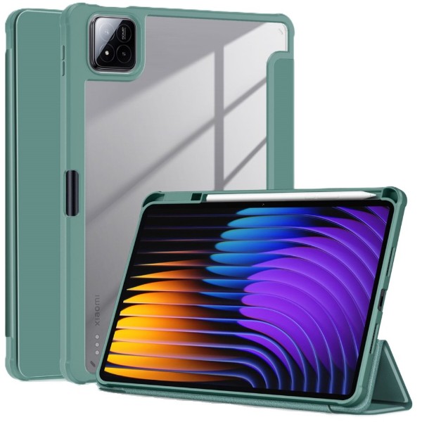 Фото - Чохол для планшету BeCover Soft Edge TPU з кріпленням for Xiaomi Pad 8/8 Pro 11.2" Dark Green (715548)